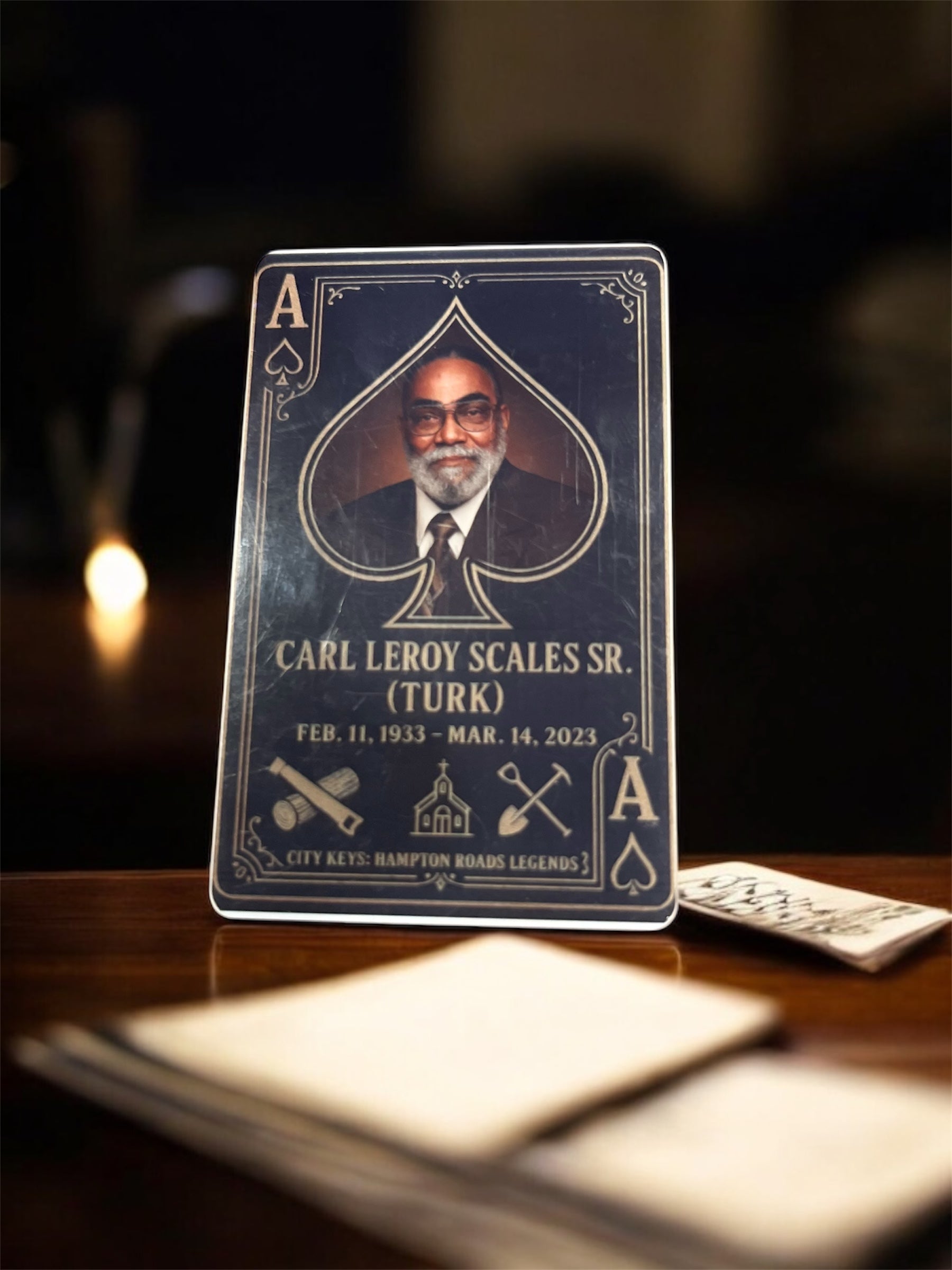 🌿 Custom Tribute Cards – Celebrate a Life Well Lived